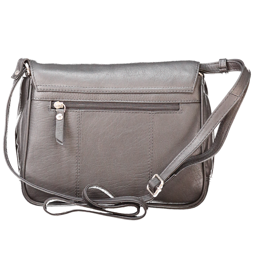 BON GOUT FLAP BAG TUSCANY BLACK Sort 3 BON GOUT FLAP BAG TUSCANY BLACK Sort - Billede 3