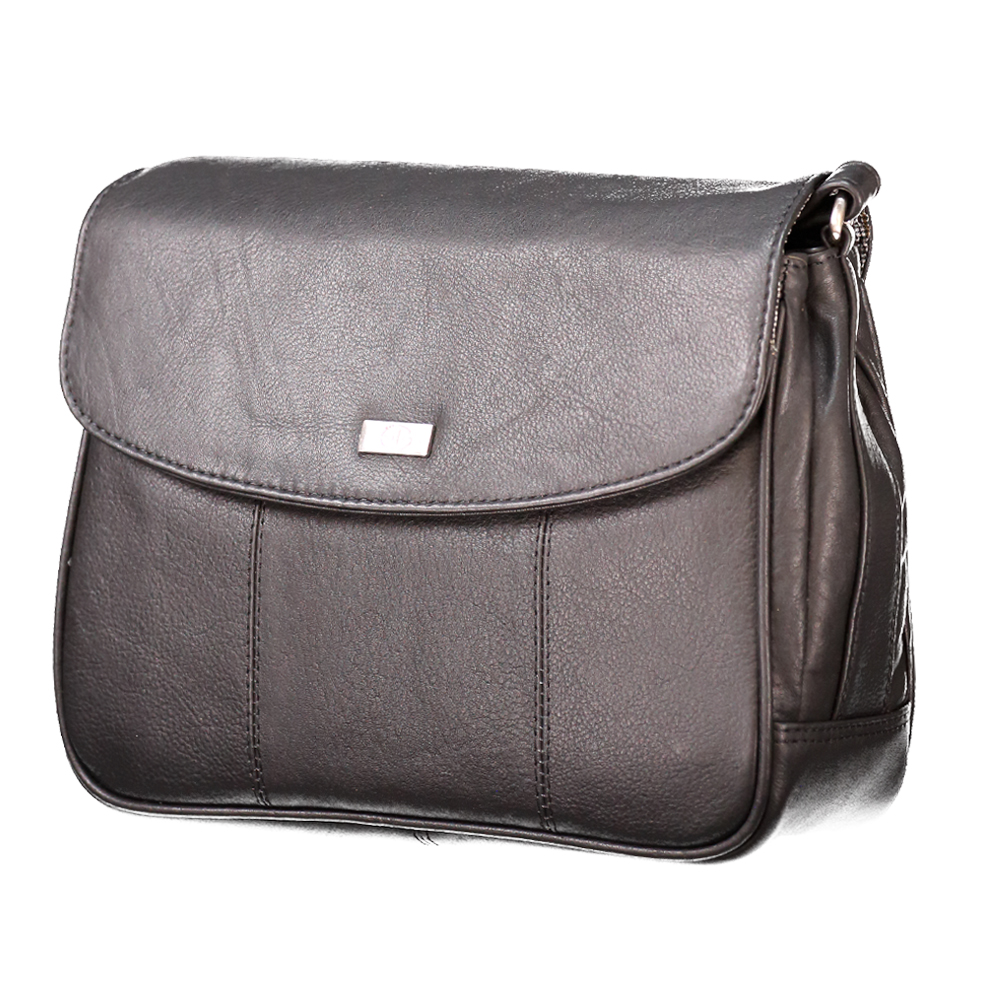 BON GOUT FLAP BAG TUSCANY BLACK Sort 1 BON GOUT FLAP BAG TUSCANY BLACK Sort