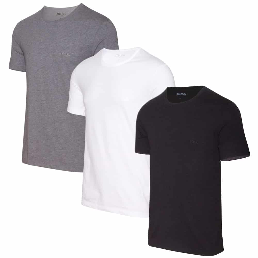 Hugo boss 3 cheap pack t shirts 2019