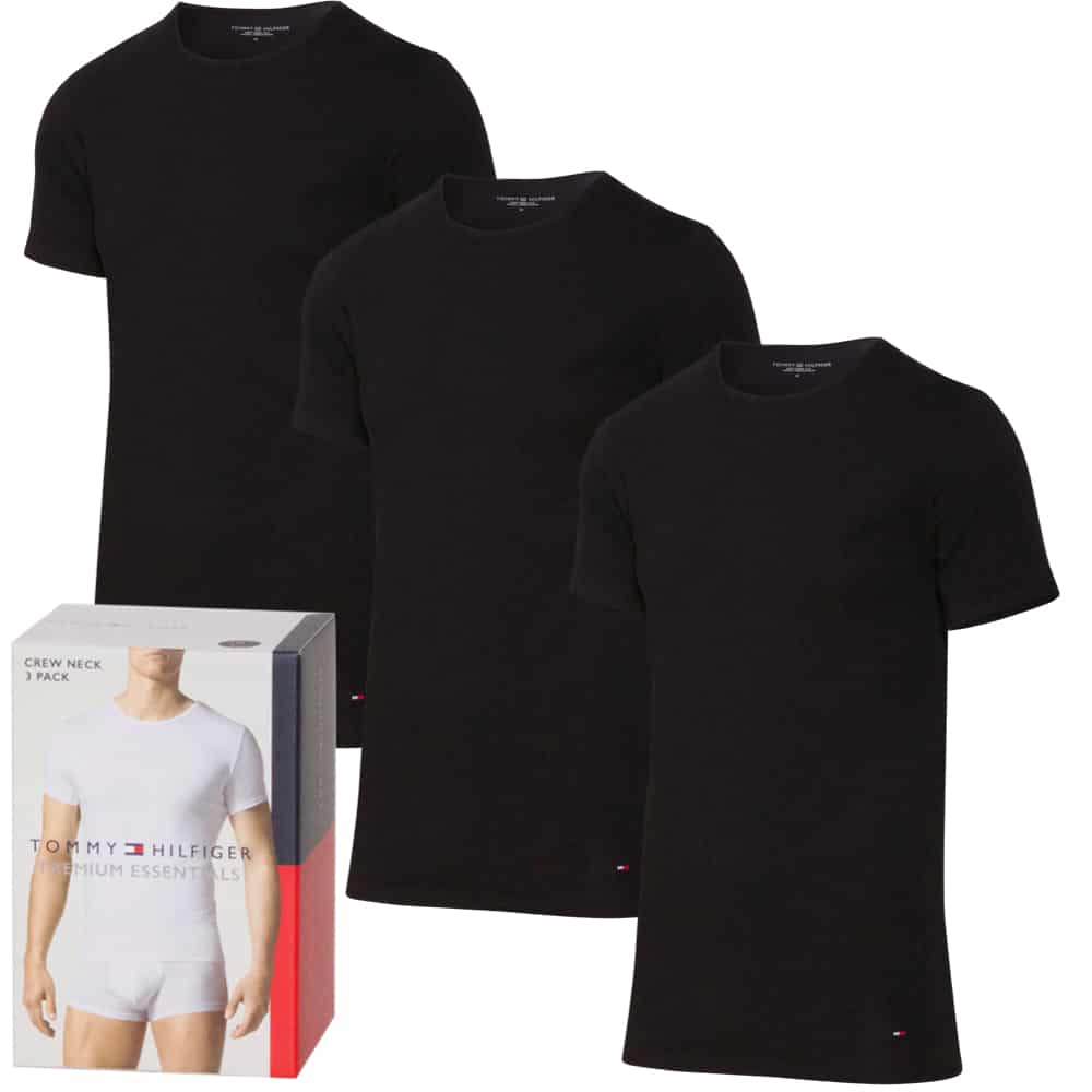 Tommy Hilfiger 3-Pack T-shirts - L - SORT