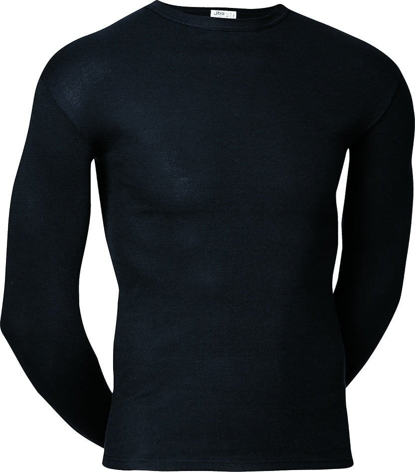 8: JBS t-shirt, long sleeve - 3XL - SORT