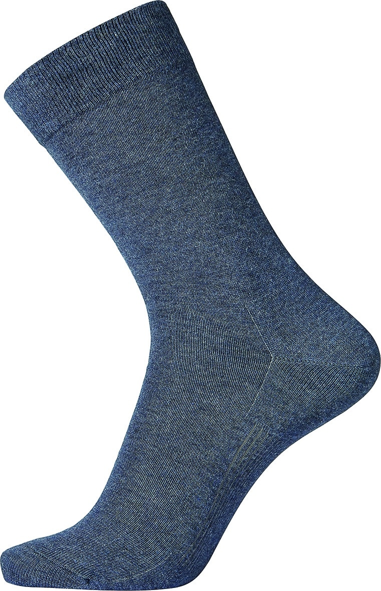 Egtved socks cotton - 45-48 - BLÅ