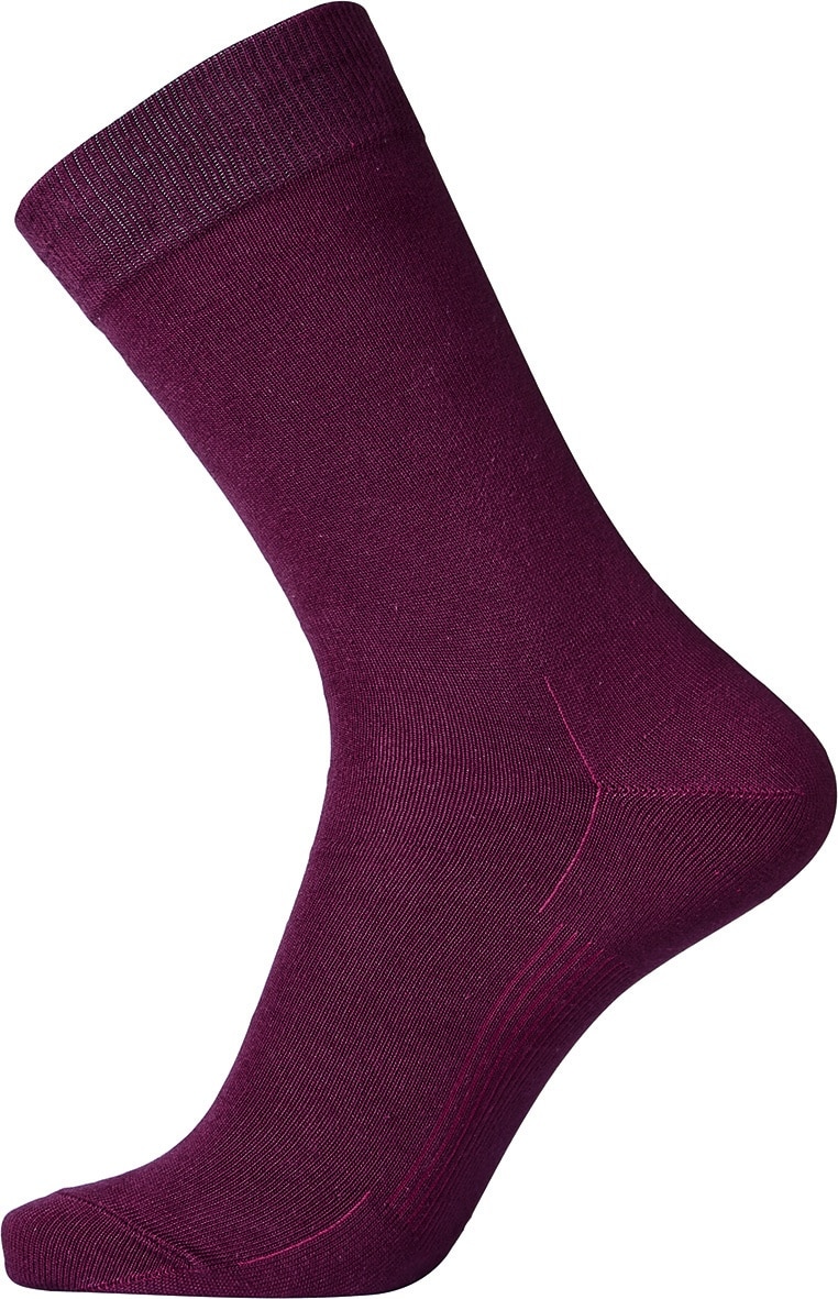 Egtved socks cotton - 45-48 - RØD