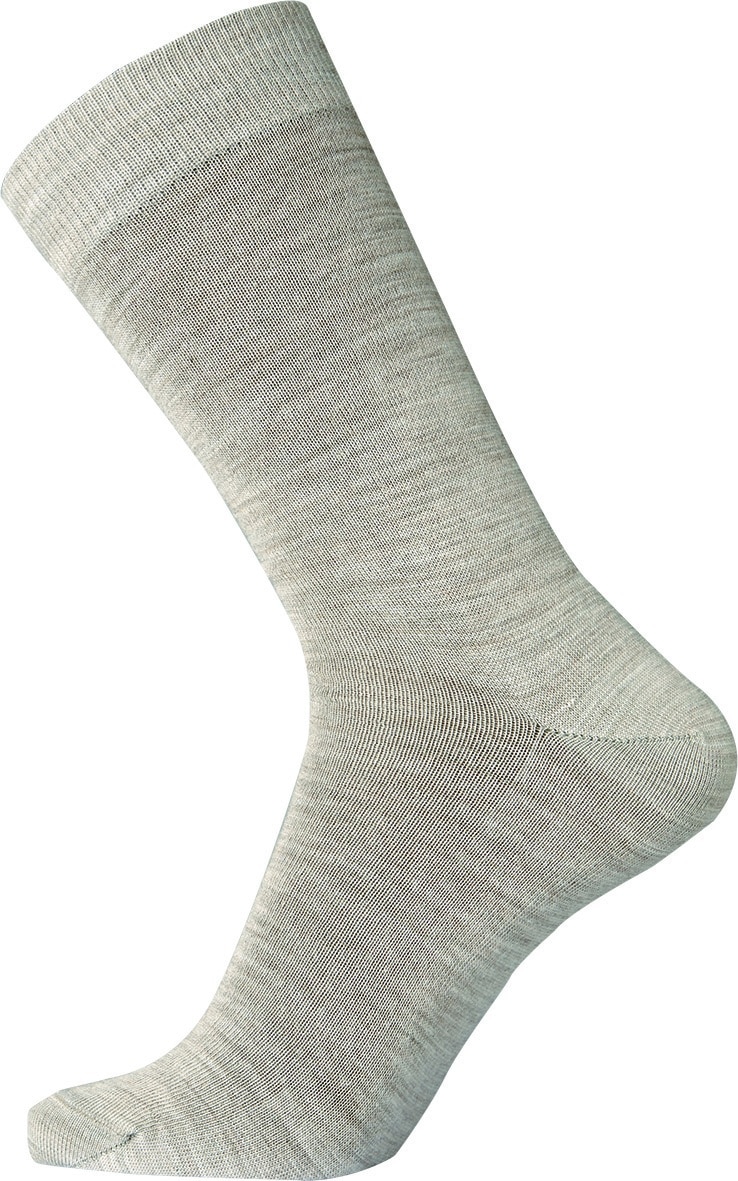 Egtved socks cotton/wool twin, - Beige