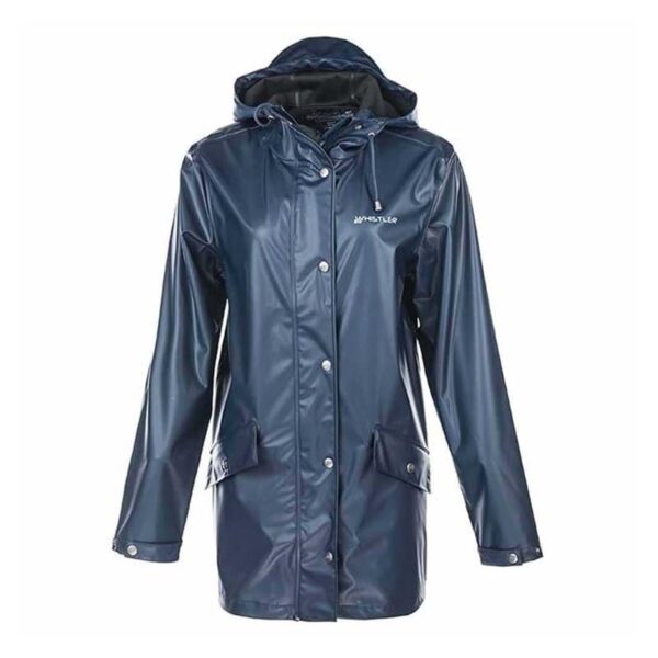 Whistler Penhurst Women Long PU AWG Jacket Navy