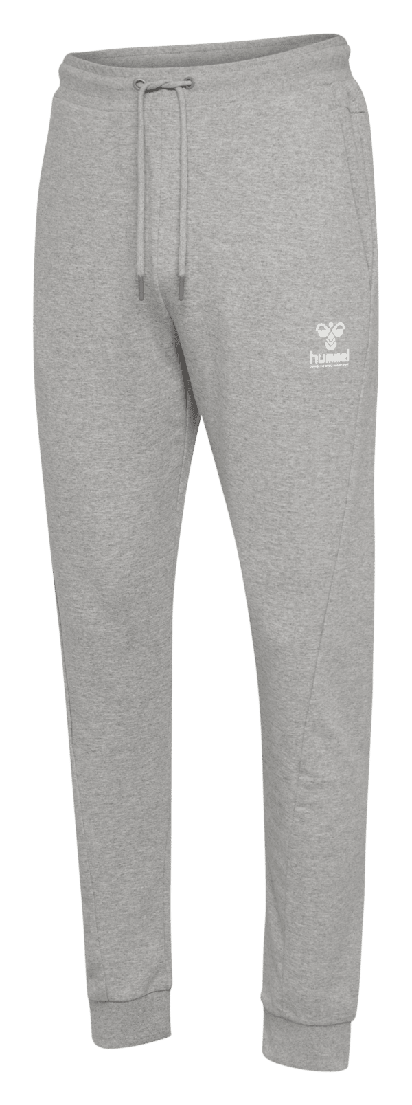 hummel - hmlISAM REGULAR PANTS - GREY MELANGE