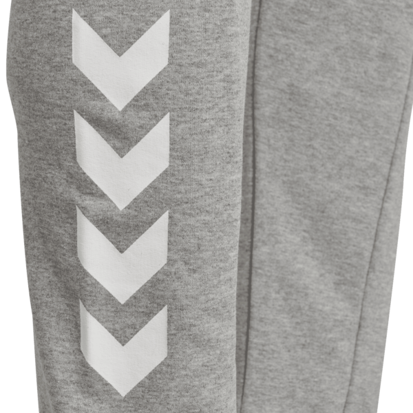 hummel - hmlISAM REGULAR PANTS - GREY MELANGE - Image 4