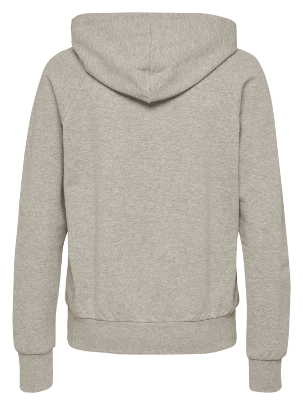 hummel - hmlNONI HOODIE - GREY MELANGE - Image 2