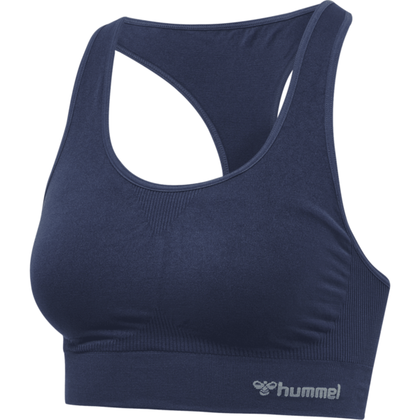 hummel - hmlTIF SEAMLESS SPORTS TOP - BLACK IRIS