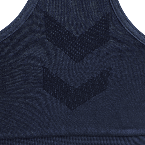 hummel - hmlTIF SEAMLESS SPORTS TOP - BLACK IRIS - Image 4
