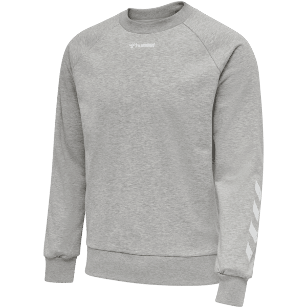 hummel - hmlISAM SWEATSHIRT - GREY MELANGE