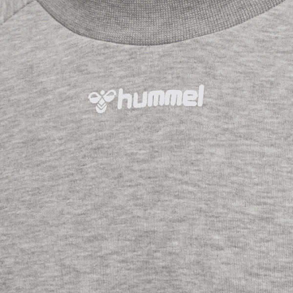 hummel - hmlISAM SWEATSHIRT - GREY MELANGE - Image 5