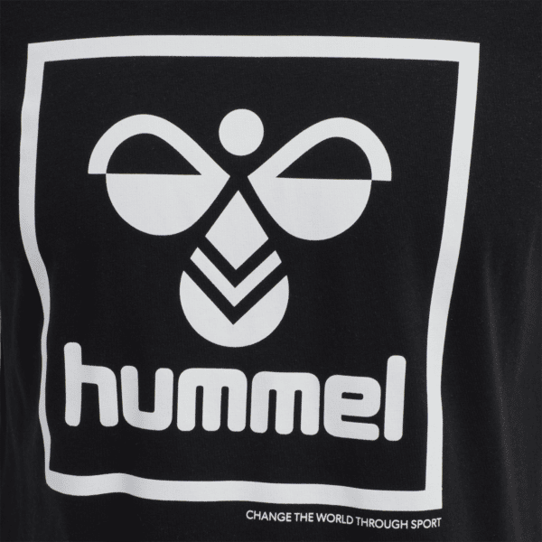 hummel - hmlISAM T-SHIRT - BLACK - Image 4