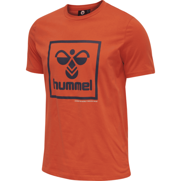hummel - hmlISAM T-SHIRT - FIESTA