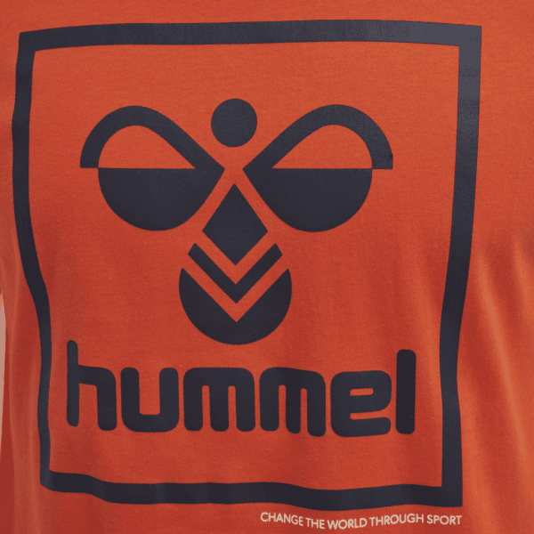 hummel - hmlISAM T-SHIRT - FIESTA - Image 4