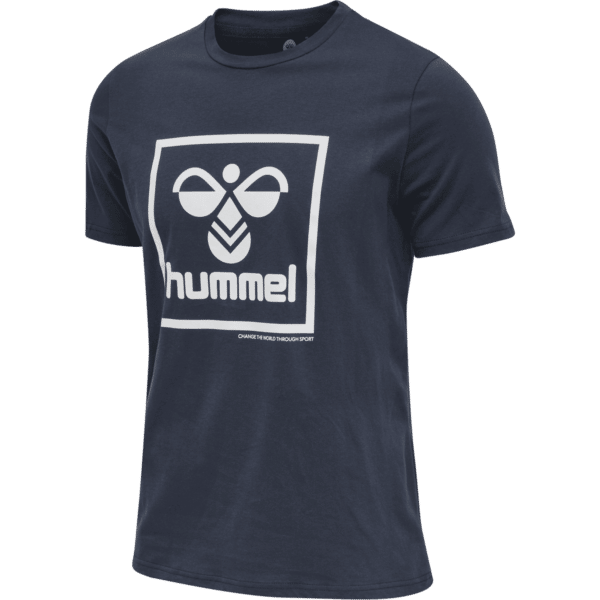 hummel - hmlISAM T-SHIRT - NAVY