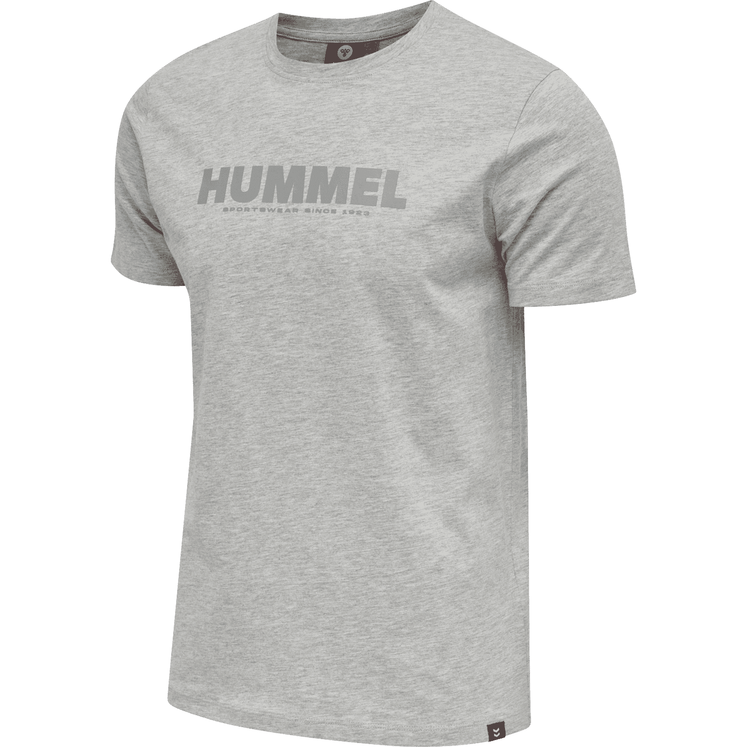 hummel - hmlLEGACY T-SHIRT - GREY MELANGE - M
