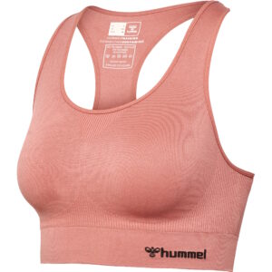 hummel - hmlTIF SEAMLESS SPORTS TOP - WITHERED ROSE
