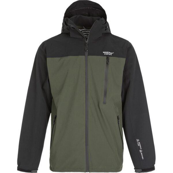 WEATHER REPORT Delton M AWG Jacket W-PRO 15000 Grøn