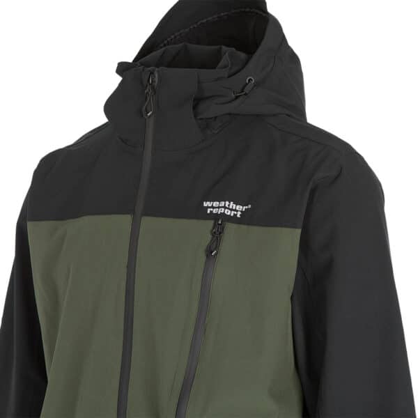 WEATHER REPORT Delton M AWG Jacket W-PRO 15000 Grøn - Image 3