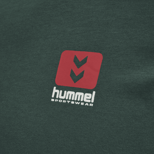 hummel - hmlLGC GRAHAM T-SHIRT L/S - DARKEST SPRUCE - Image 4