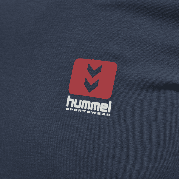 hummel - hmlLGC GRAHAM T-SHIRT L/S - BLUE NIGHTS - Image 4