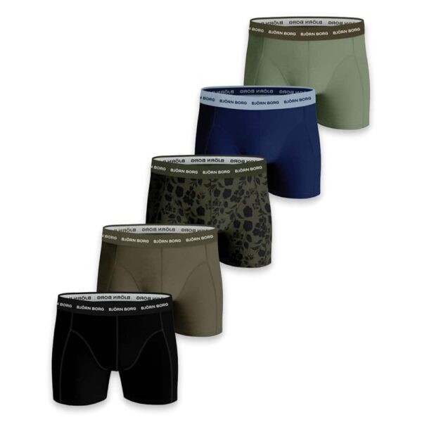 Bjørn Borg Bjørn Borg 5-Pack Grøn