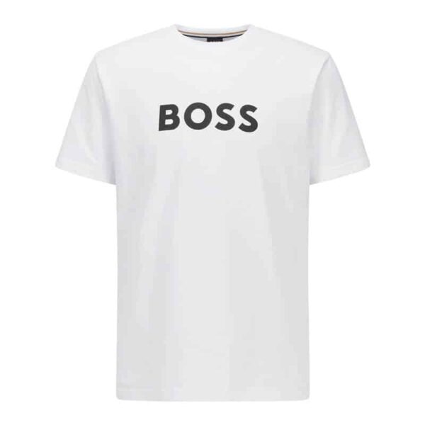 Hugo Boss T-shirts T-shirts C-Neck Hvid