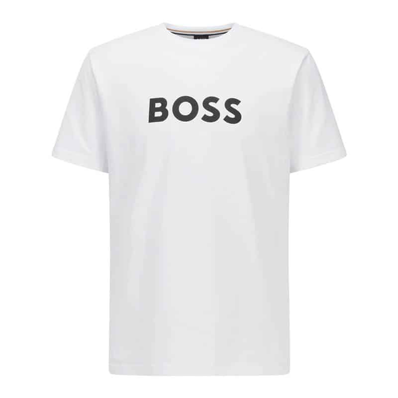 Hugo Boss T-shirts T-shirts C-Neck Hvid - M