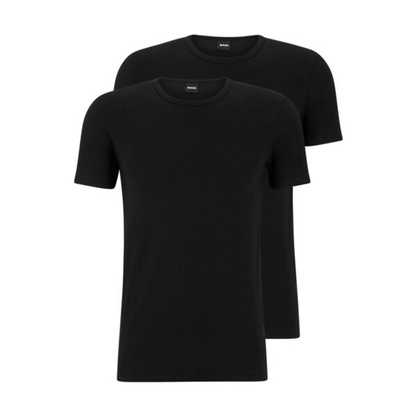 Hugo Boss 2-Pack T-Shirts Cotton Stretch Sort
