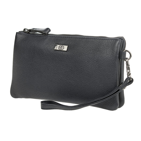 BON GOUT CLUTCH COLUMBIA BLACK Sort