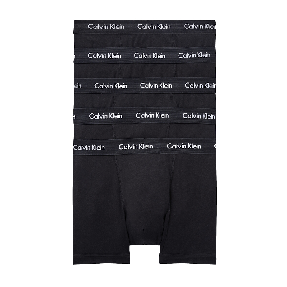 Billede af Calvin Klein 5 pakke Trunk underbukser sort - S