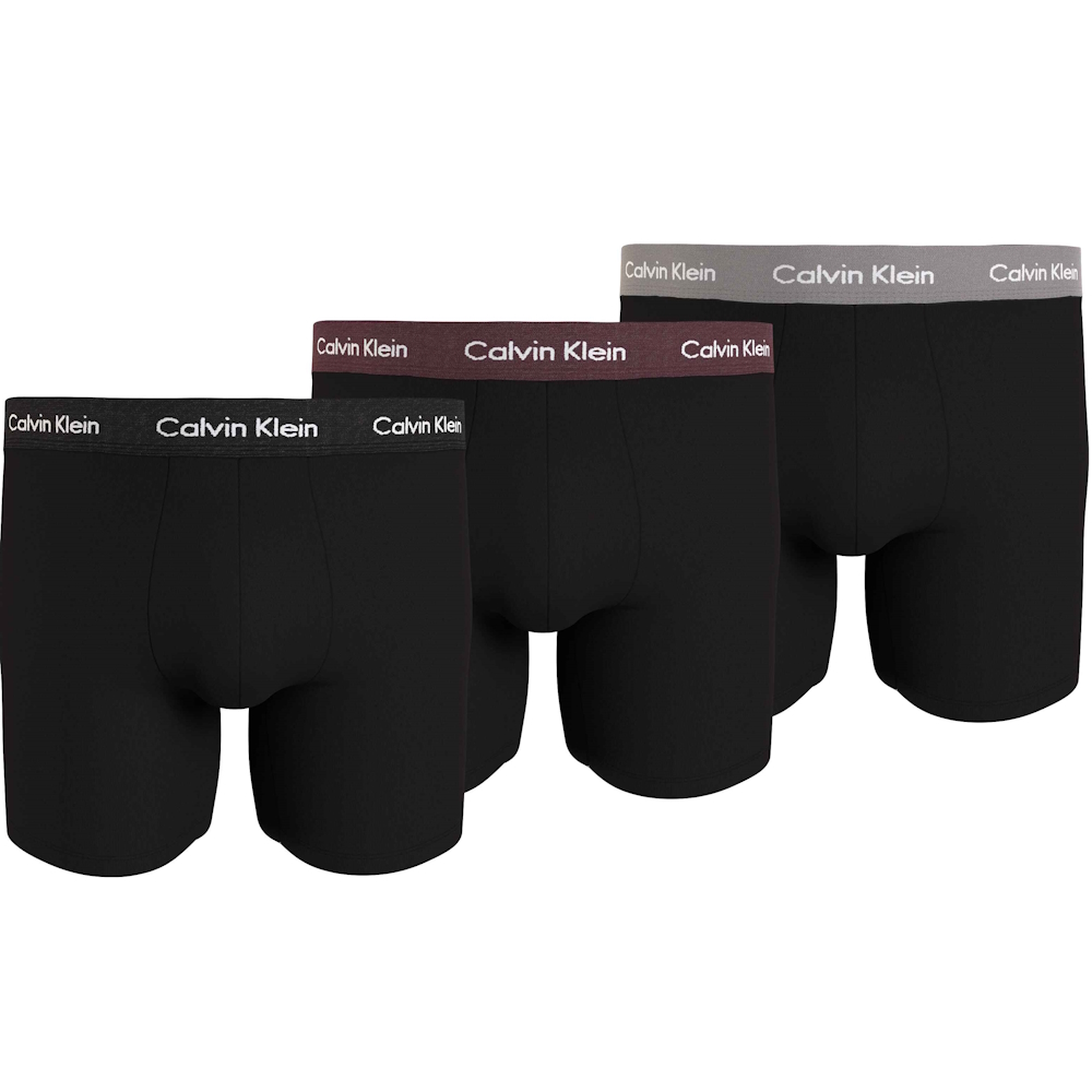 Billede af Calvin Klein 3 pakke boxerbreif underbukser fler-farvet - S