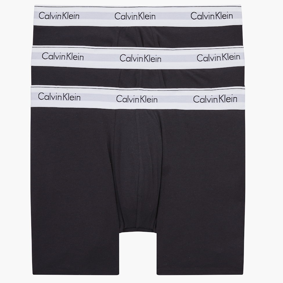 Billede af Calvin Klein 3 pakke boxerbreif underbukser sort - L