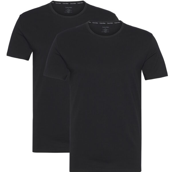 Calvin Klein 2 pakke crew-neck T-shirt sort