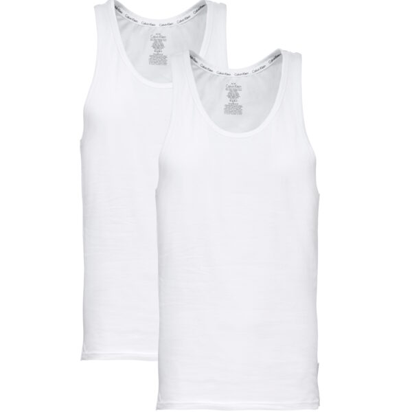 Calvin Klein 2 pakke tank top hvid