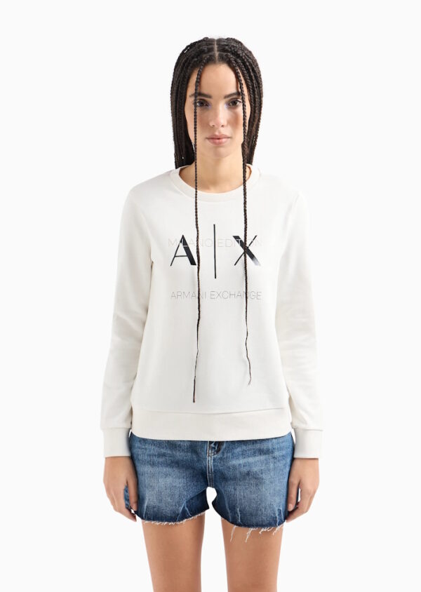 Armani Exchange Milano Edition Sweatshirt hvid - Image 2