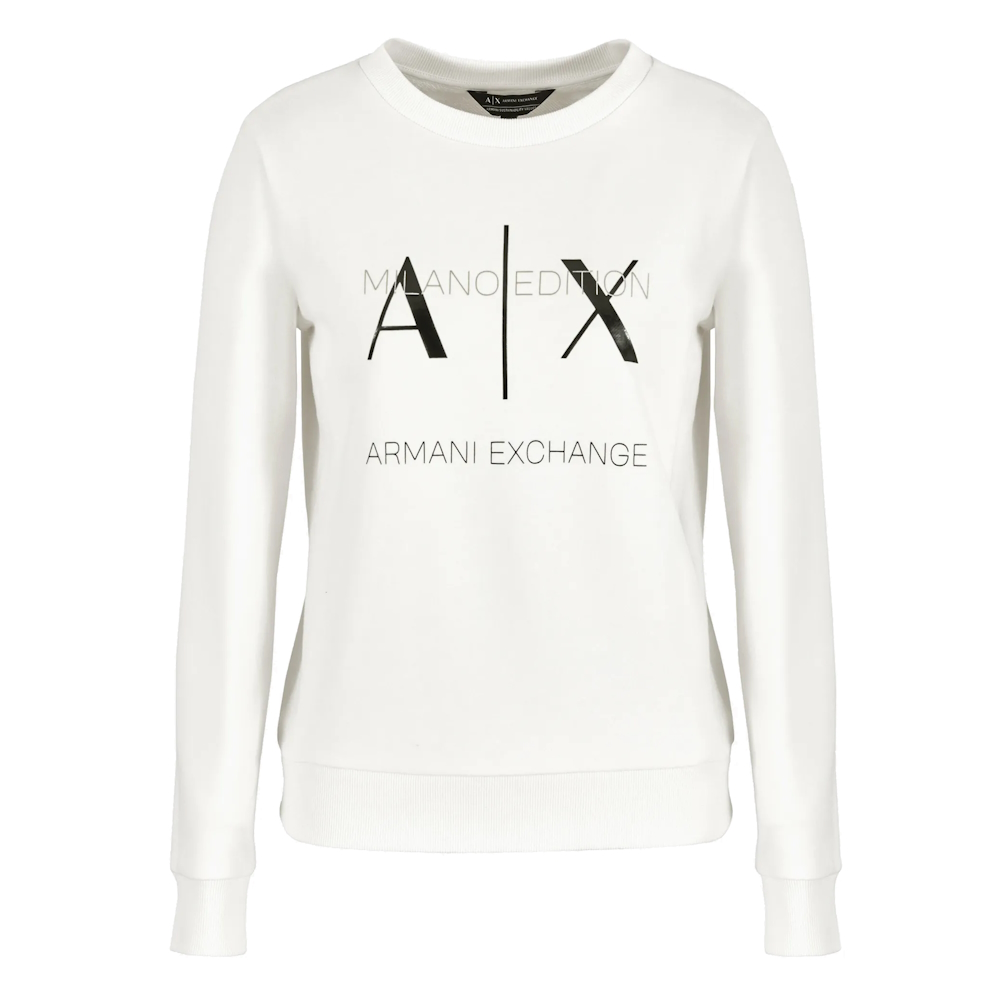 Armani Exchange Milano Edition Sweatshirt hvid - S