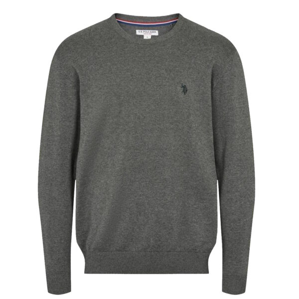 US Polo Adair Sweater, strik grå