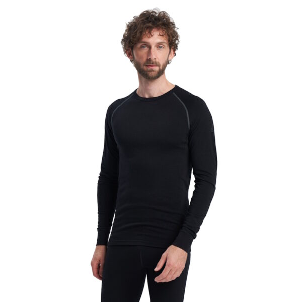 Tenson Top Baselayer af Himalaya Merino Uld sort