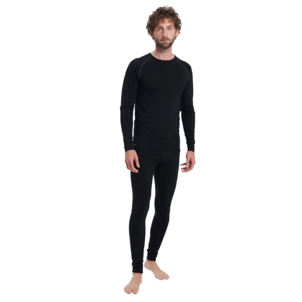 Tenson Top Baselayer af Himalaya Merino Uld sort - Image 4