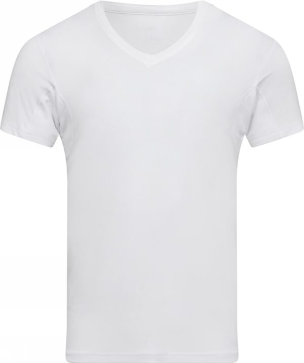 JBS Svedresistent V-Neck T-Shirt Hvid