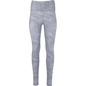 Endurance Tights med rosedesign Sort