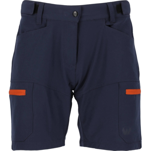 Whistler Shorts med orange lommelynlås Blå