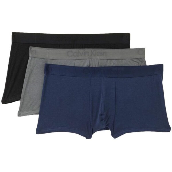 Calvin Klein Low rise trunks 3 pak flerefarvede