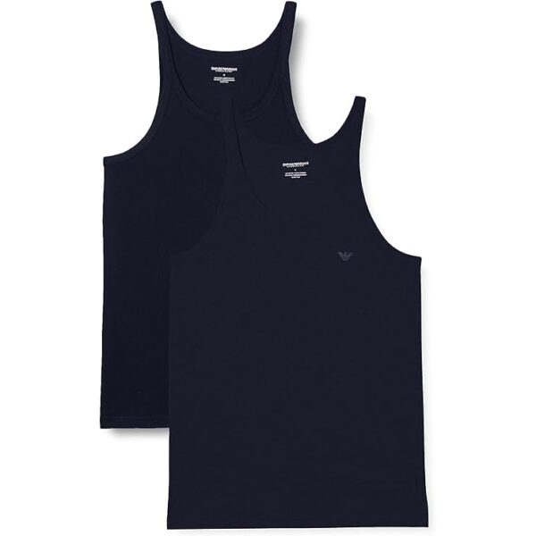 Emporio Armani Tank top 2 pak navy